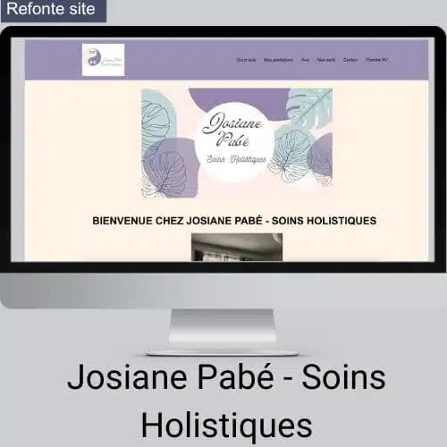 Site de Josiane Pabé - Soins Holistiques