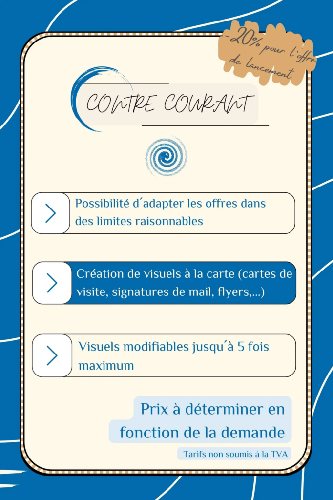 Offre - contre courant