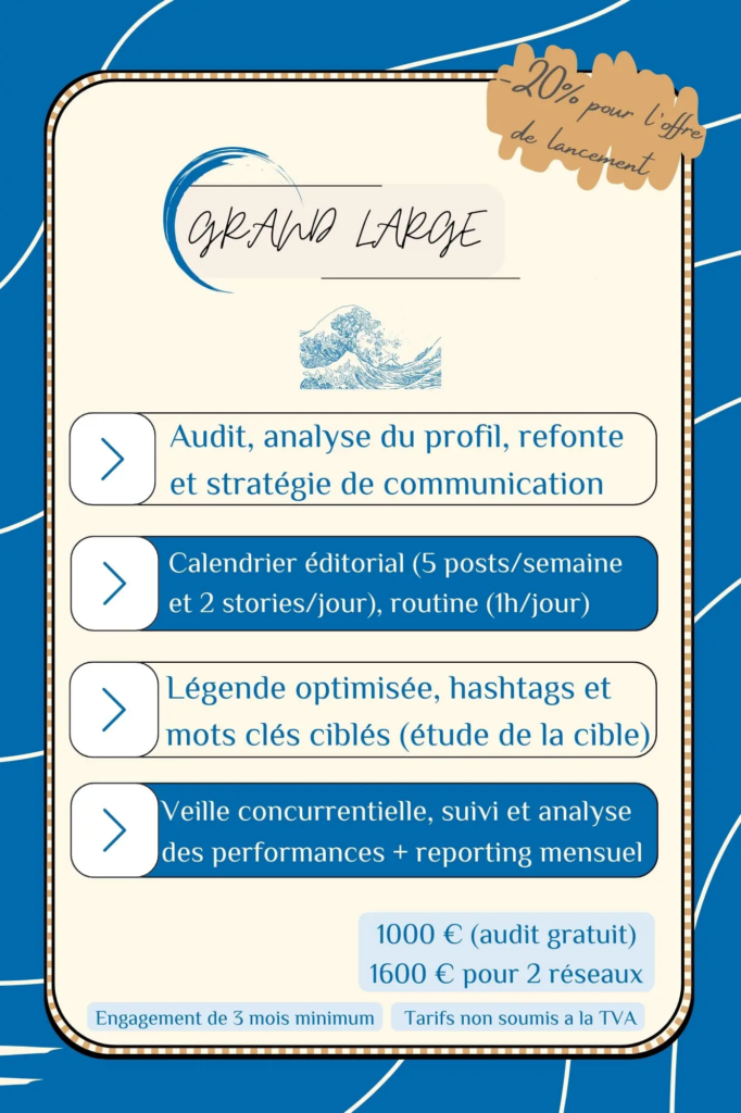Offre - grand large