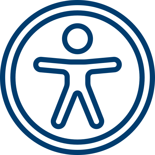 Symbole de l'accessibilité numérique
